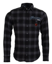 Load image into Gallery viewer, Dolce &amp; Gabbana Elegant Black and Gray Button Down Shirt
