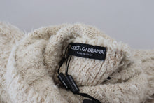 Load image into Gallery viewer, Dolce &amp; Gabbana Elegant Cream Turtleneck Wool Blend Sweater

