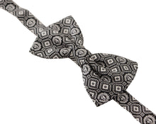 Load image into Gallery viewer, Dolce &amp; Gabbana Elegant Silk Black Bow Tie
