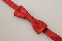 Load image into Gallery viewer, Dolce &amp; Gabbana Elegant Red Silk Bow Tie
