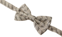 Load image into Gallery viewer, Dolce &amp; Gabbana Elegant Silk Grey Bow Tie
