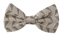 Load image into Gallery viewer, Dolce &amp; Gabbana Elegant Silk Grey Bow Tie
