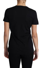Load image into Gallery viewer, Dolce &amp; Gabbana Elegant Black Wool Round Neck T-Shirt
