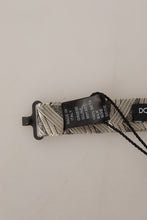 Load image into Gallery viewer, Dolce &amp; Gabbana Elegant Silk Grey Bow Tie
