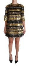 Load image into Gallery viewer, Dolce &amp; Gabbana Elegant Sheath Mini Leopard Dress
