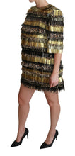 Load image into Gallery viewer, Dolce &amp; Gabbana Elegant Sheath Mini Leopard Dress
