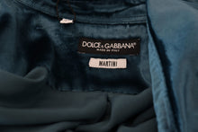 Load image into Gallery viewer, Dolce &amp; Gabbana Elegant Blue Martini Slim Fit Casual Shirt
