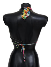 Load image into Gallery viewer, Dolce &amp; Gabbana Vibrant Floral Print Bikini Top
