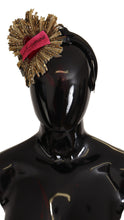 Load image into Gallery viewer, Dolce &amp; Gabbana Regal Gold Silk Diadem Headband
