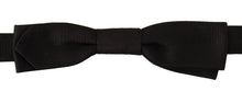 Load image into Gallery viewer, Dolce &amp; Gabbana Elegant Black Silk Bow Tie
