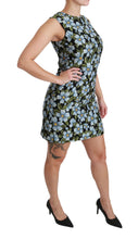 Load image into Gallery viewer, Dolce &amp; Gabbana Elegant Floral Mini Shift Dress
