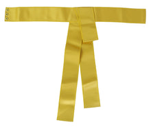Load image into Gallery viewer, Dolce &amp; Gabbana Chic Silk Yellow Women&#39;s Elegant Belt
