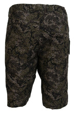 Load image into Gallery viewer, Dolce &amp; Gabbana Elegant Military Print Cotton Shorts
