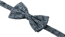 Load image into Gallery viewer, Dolce &amp; Gabbana Elegant Silk Blue Bow Tie
