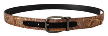 Load image into Gallery viewer, Dolce &amp; Gabbana Multicolor Leather Signature Belt
