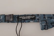 Load image into Gallery viewer, Dolce &amp; Gabbana Elegant Silk Blue Bow Tie
