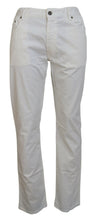 Load image into Gallery viewer, Ralph Lauren Elegant Ivory Straight-Fit Denim Jeans
