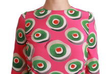 Load image into Gallery viewer, Dolce &amp; Gabbana Pink Sicily Cupcake Shift Mini Dress

