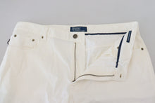 Load image into Gallery viewer, Ralph Lauren Elegant Ivory Straight-Fit Denim Jeans
