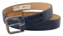 Load image into Gallery viewer, Dolce &amp; Gabbana Elegant Genuine Crocodile Leather Belt
