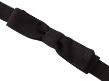 Load image into Gallery viewer, Dolce &amp; Gabbana Elegant Silk Black Bow Tie
