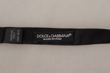 Load image into Gallery viewer, Dolce &amp; Gabbana Elegant Silk Black Bow Tie
