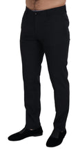 Load image into Gallery viewer, Dolce &amp; Gabbana Black Wool Chino Formal Pants
