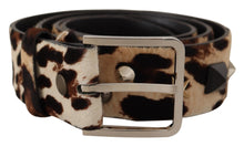Load image into Gallery viewer, Dolce &amp; Gabbana Elegant Leopard Print Leather Belt
