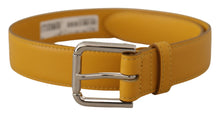 Load image into Gallery viewer, Dolce &amp; Gabbana Elegant Leather Belt in Sunshine Yellow
