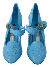 Load image into Gallery viewer, Dolce &amp; Gabbana Enchanting Crystal Cinderella Pumps
