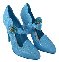 Load image into Gallery viewer, Dolce &amp; Gabbana Enchanting Crystal Cinderella Pumps
