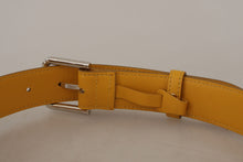 Load image into Gallery viewer, Dolce &amp; Gabbana Elegant Leather Belt in Sunshine Yellow
