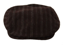 Load image into Gallery viewer, Dolce &amp; Gabbana Elegant Striped Wool Blend Newsboy Cap
