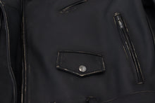 Load image into Gallery viewer, Dolce &amp; Gabbana Elegant Black Leather Biker Jacket
