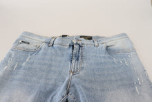 Load image into Gallery viewer, Dolce &amp; Gabbana Light Blue Washed Cotton Denim Jeans
