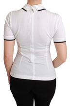 Load image into Gallery viewer, Dolce &amp; Gabbana Chic Polo Angel Embroidered T-shirt
