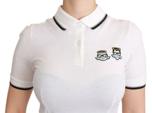 Load image into Gallery viewer, Dolce &amp; Gabbana Chic Polo Angel Embroidered T-shirt
