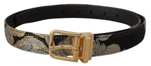 Load image into Gallery viewer, Dolce &amp; Gabbana Multicolored Jacquard Leather Belt
