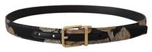 Load image into Gallery viewer, Dolce &amp; Gabbana Multicolored Jacquard Leather Belt

