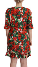 Load image into Gallery viewer, Dolce &amp; Gabbana Floral Mini Enchantment Dress
