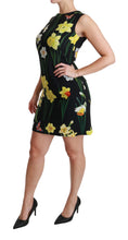 Load image into Gallery viewer, Dolce &amp; Gabbana Floral Sheath Mini Dress - Elegance Redefined
