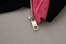 Load image into Gallery viewer, Dolce &amp; Gabbana Elegant Pink Nylon Bomber Jacket
