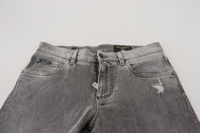 Load image into Gallery viewer, Dolce &amp; Gabbana Grey Washed Cotton Skinny Denim Jeans
