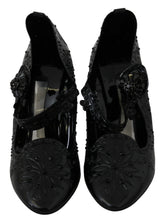 Load image into Gallery viewer, Dolce &amp; Gabbana Elegant Crystal Embellished Cinderella Pumps
