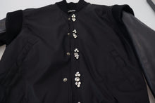 Load image into Gallery viewer, Dolce &amp; Gabbana Elegant Black Crystal-Embellished Bomber Jacket
