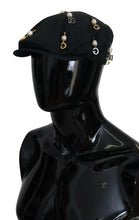 Load image into Gallery viewer, Dolce &amp; Gabbana Elegant Black Cotton Newsboy Hat
