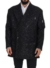 Load image into Gallery viewer, Dolce &amp; Gabbana Sleek Patterned Wool Double Breasted Jacket
