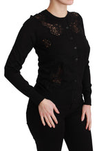 Load image into Gallery viewer, Dolce &amp; Gabbana Elegant Cashmere Silk Blend Lace Cardigan
