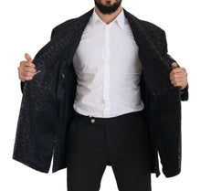 Load image into Gallery viewer, Dolce &amp; Gabbana Sleek Patterned Wool Double Breasted Jacket
