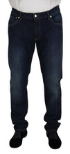 Load image into Gallery viewer, Dolce &amp; Gabbana Blue Cotton Straight Fit Casual Denim Jeans
